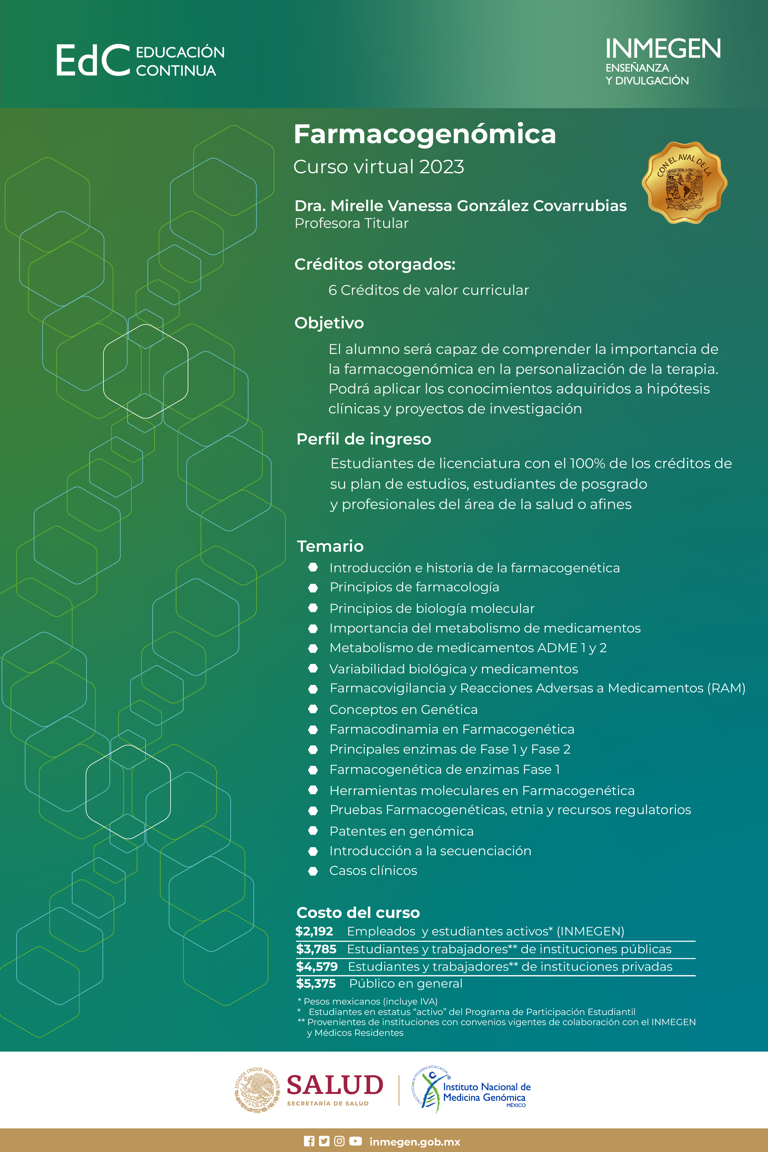 Farmacogenómica UNAM 25-2