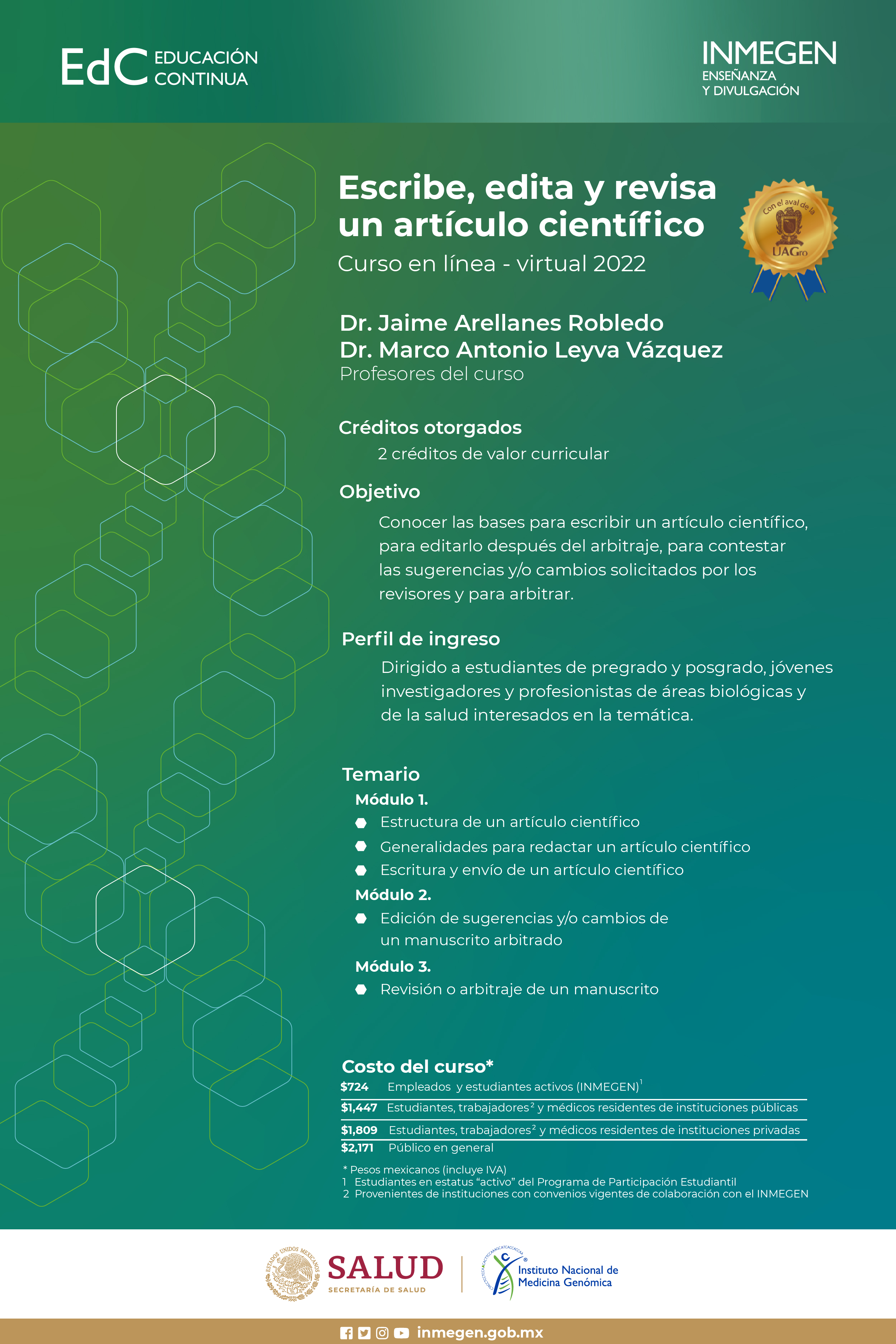 Escribe, Edita y Revisa un Artículo Científico 25-2