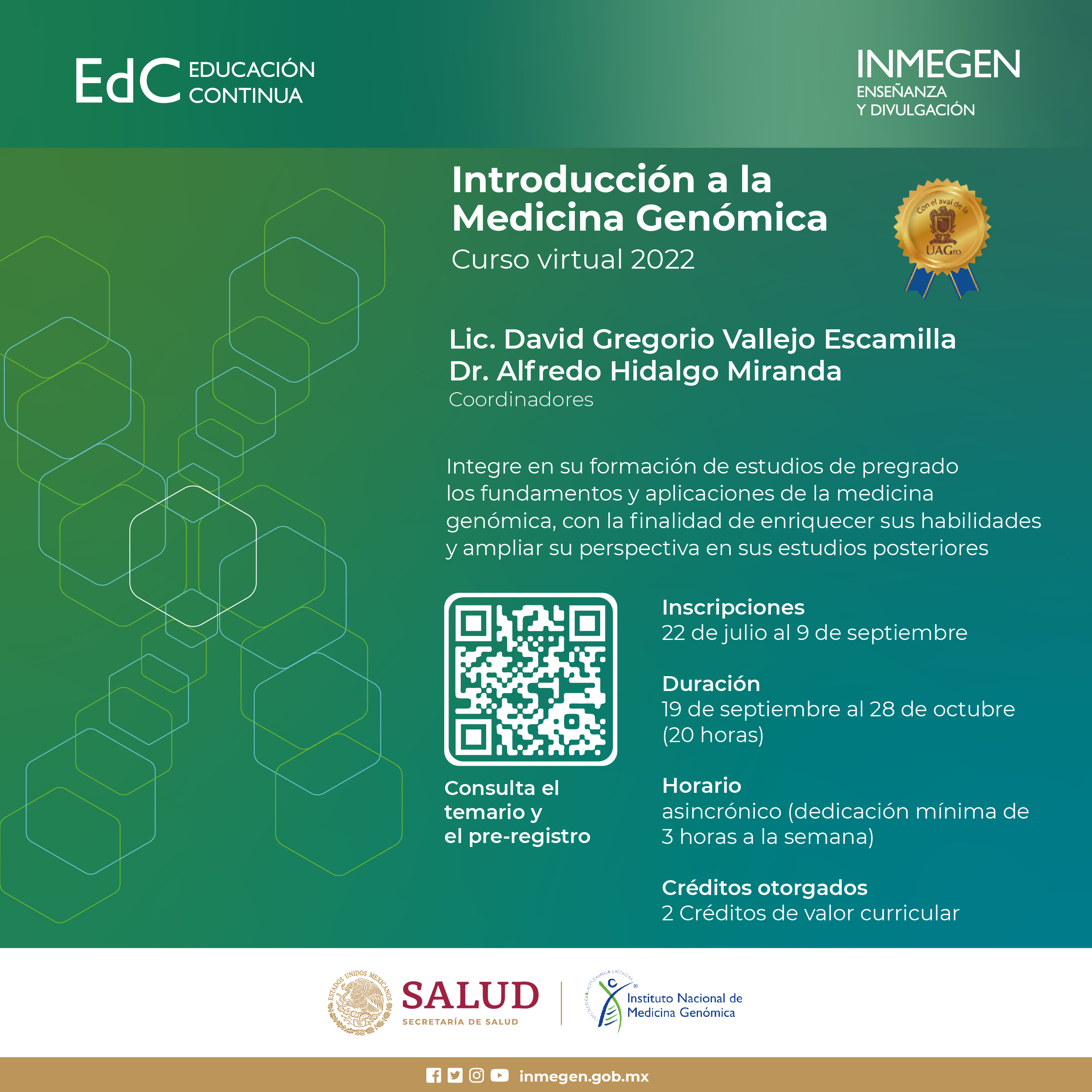 Introducción a la Medicina Genómica - Rotaciones 25-2